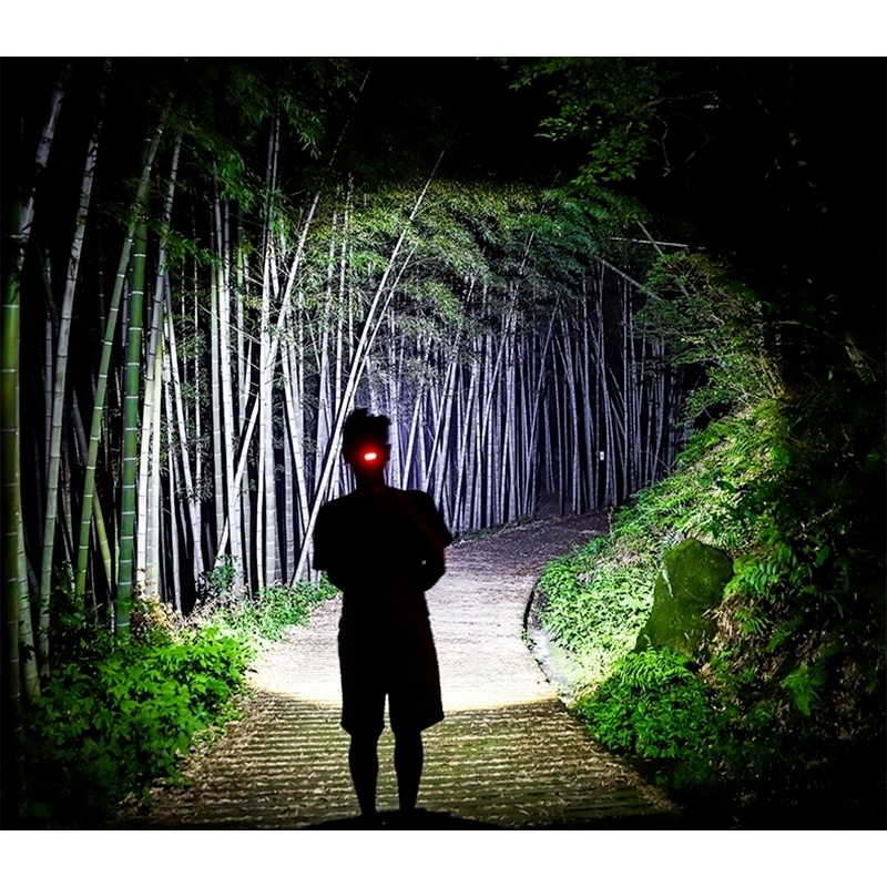 Đèn pha đội đầu XHP70 LED XHP50 siêu sáng có thể sạc lại