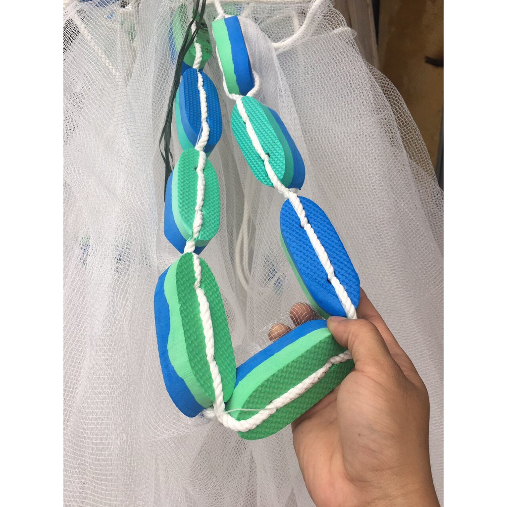 Lưới Vét cá -  Lưới quét cá giá rẻ Dài 10m Cao 2m Túi 3m