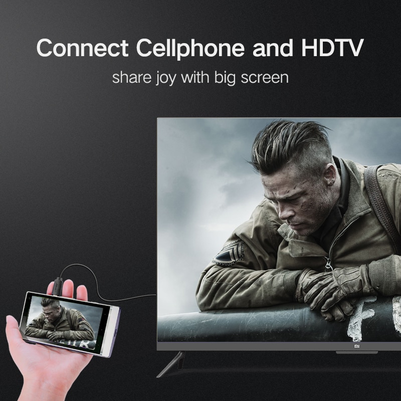Dây Cáp Chuyển Đổi 4k 60hz Sang Hdmi Cho Gopro Hero 7 / Gopro Hero 5 Raspberry Pi 4 Lenovo 1m Hdmi Micro