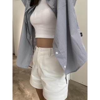 Set Bộ Sơ Mi Sọc Nhí (Áo Sơ Mi + Quần Short)