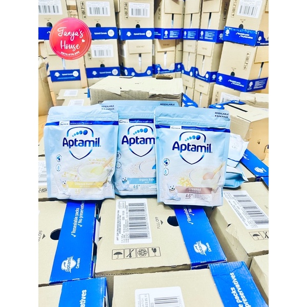 Bột ăn dặm Aptamil Organic 4-6m