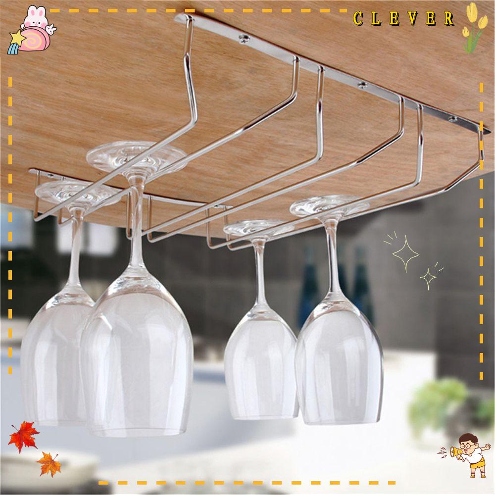 Giá đỡ ly rượu gắn dưới tủ