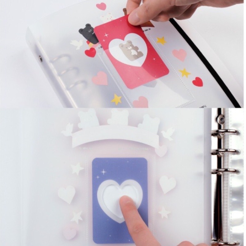 Binder bìa cứng 6 lỗ A5 BeonD đựng KPOP Photocard