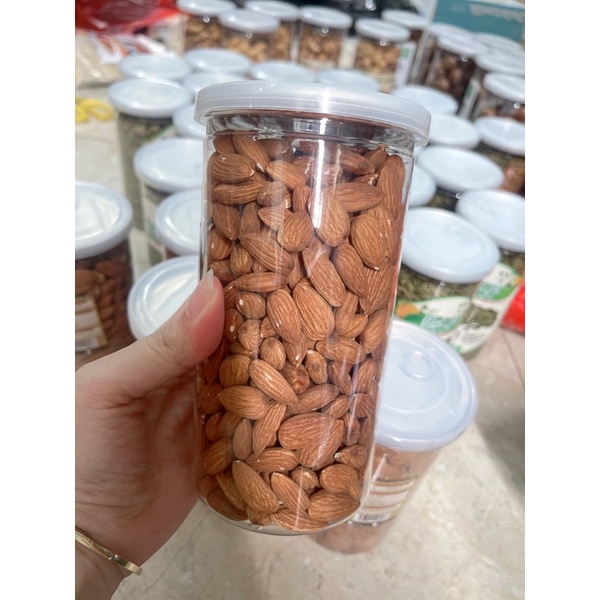 Hạnh nhân tách vỏ sẵn rang chín hộp 500g ngon nhất