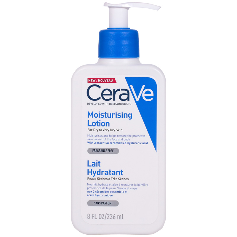 (Hàng Mới Về) Lotion Dưỡng Ẩm Phục Hồi Da Khô Nhạy Cảm 236ml Cerave C