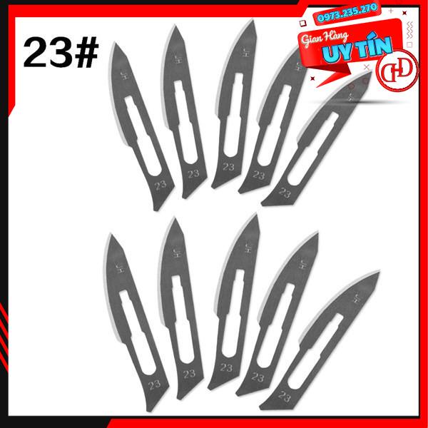 Hộp dao số 23( hộp 50 túi/ mỗi túi 10 lưỡi)