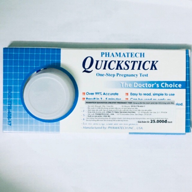 Que thử thai Quickstick (USA)
