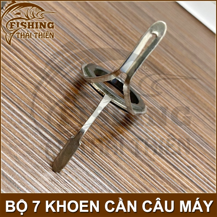 Bộ 7 Chiếc Khoen Dùng Cho Cần Câu Máy