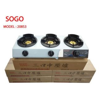 Bếp bán 3 lò công nghiệp khè SoGo( có bảo hành)