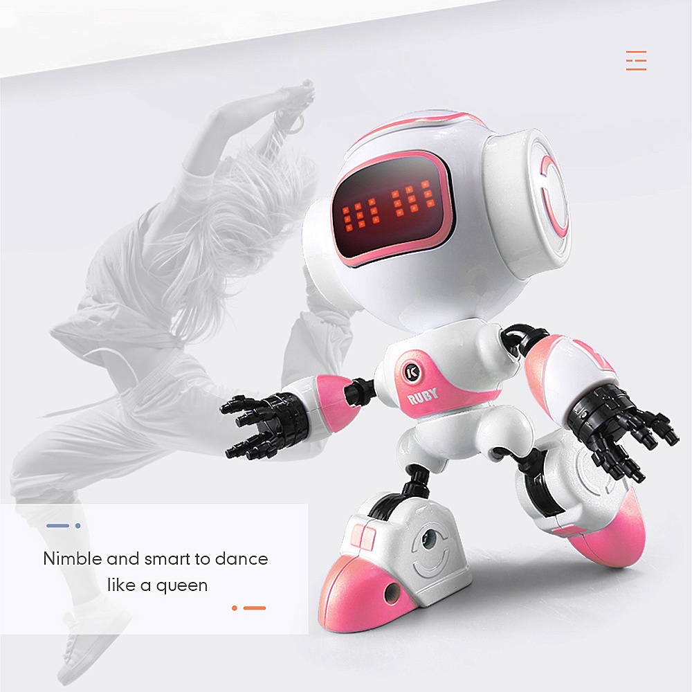 Robot Thông Minh Mini Jjr / C R9 Điều Khiển Bằng Giọng Nói