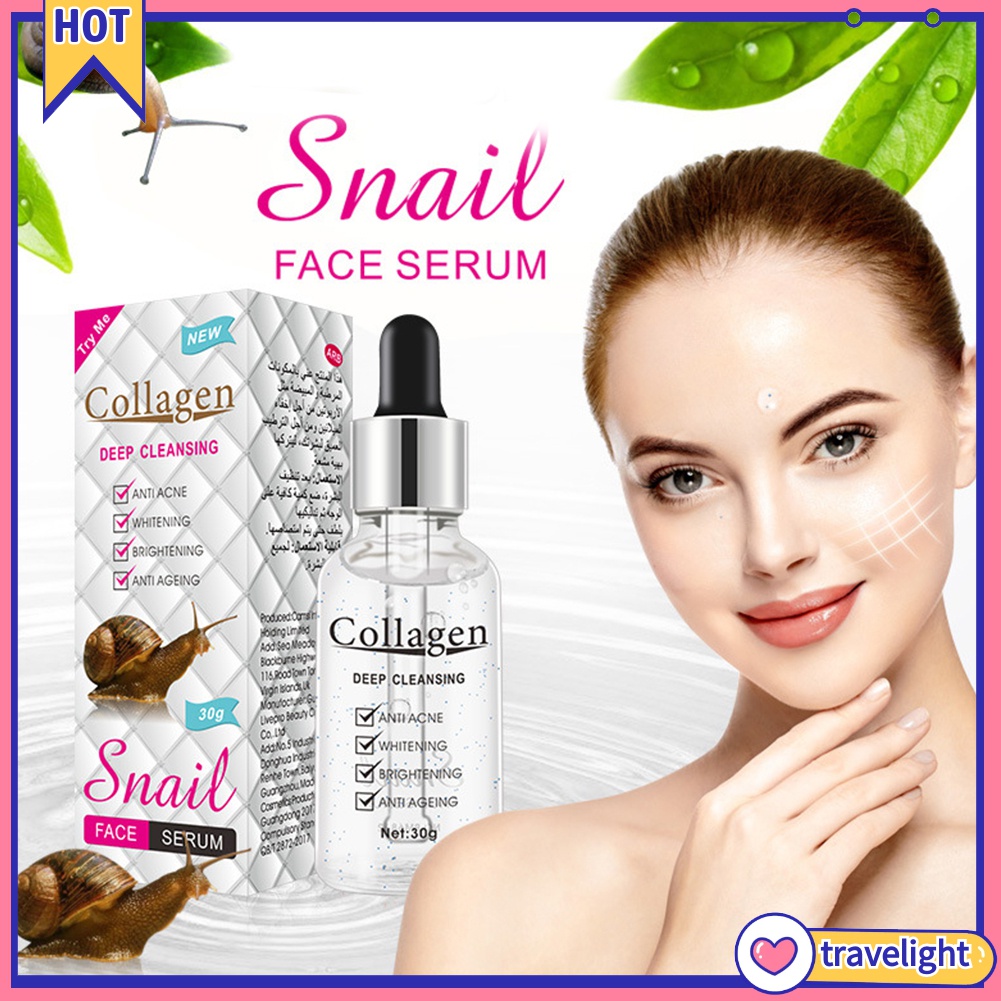 [Hàng mới về] Tinh chất Collagen ốc sên dưỡng ẩm làm trắng da và chống lão hóa