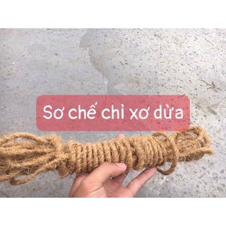 Sợi xơ dừa đơn 5-6 mm