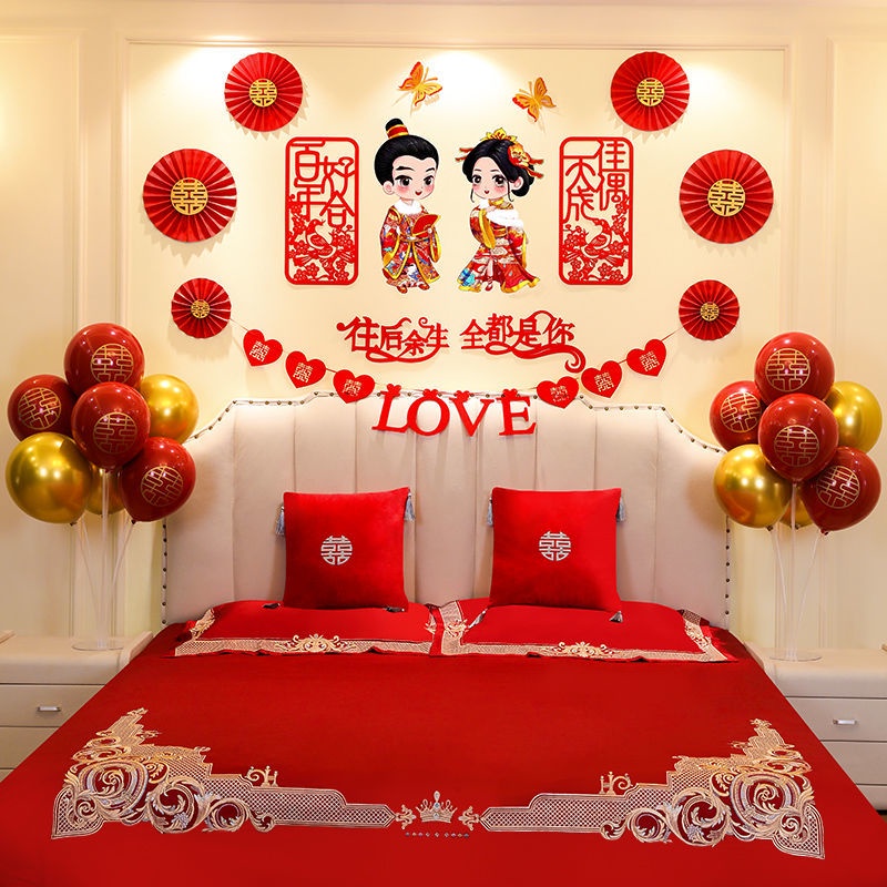 Bộ Phụ Kiện Trang Trí Phòng Khách / Phòng Ngủ Phong Cách Trung Hoa Mới