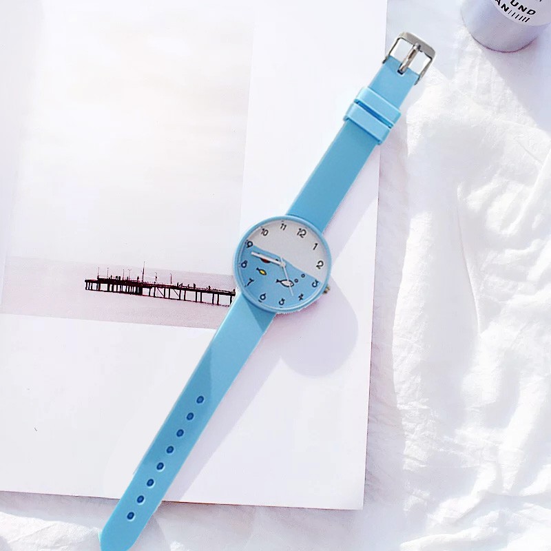 Đồng hồ Ulzzang thời trang cho bé gái hình con cá BBShine – DH001