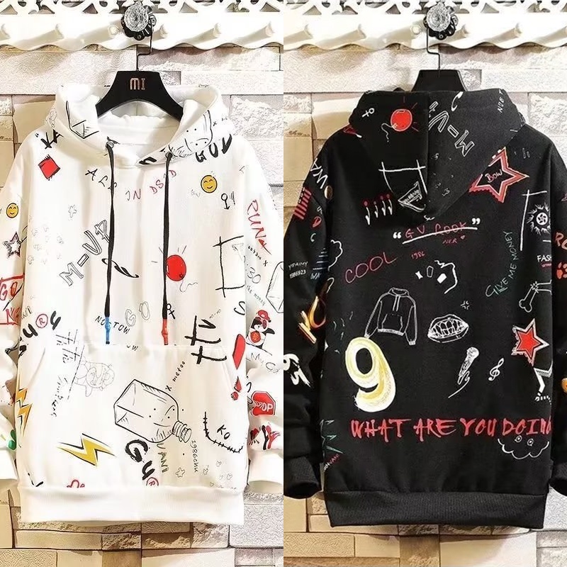 Áo Hoodie Phong Cách Hàn Quốc Thời Trang Thu Đông Dành Cho Nam