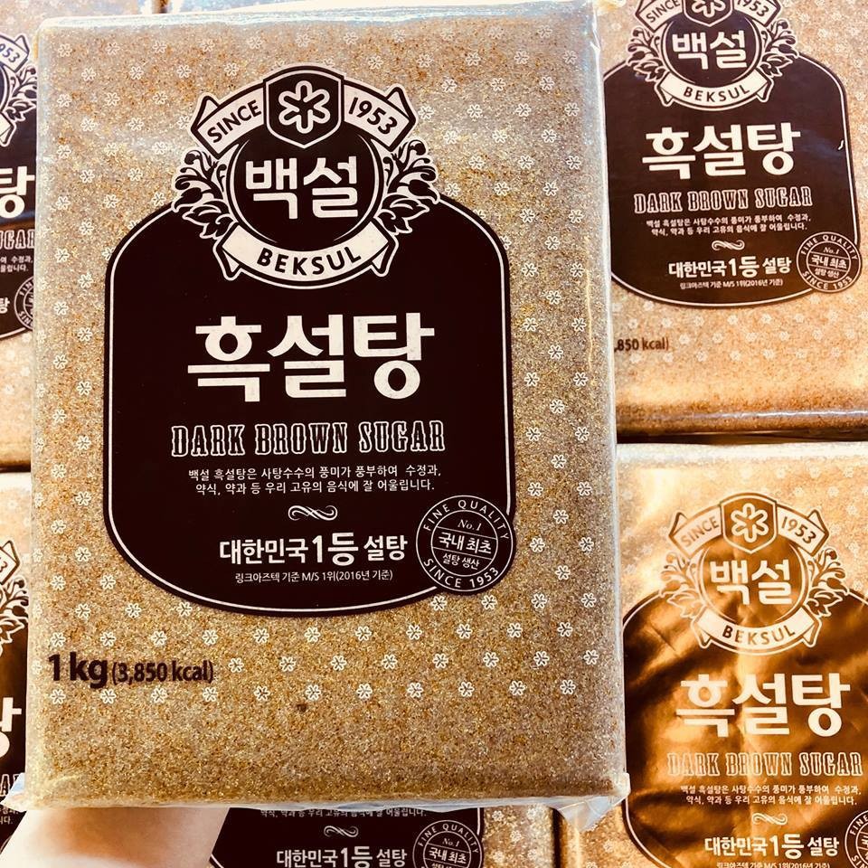[Freeship] Đường đen Beksul Hàn Quốc - 1kg