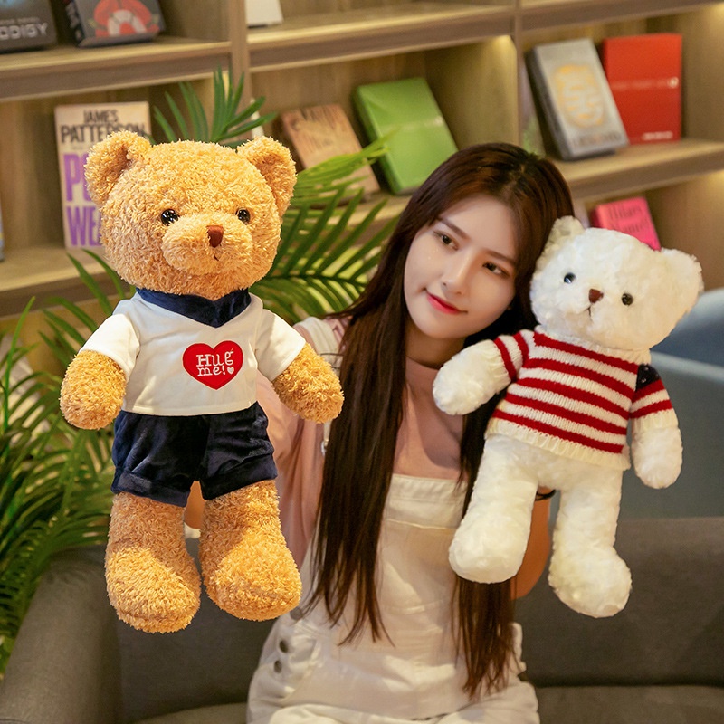 Gấu Teddy Nhồi Bông Dễ Thương Kích Thước 30/40/50cm