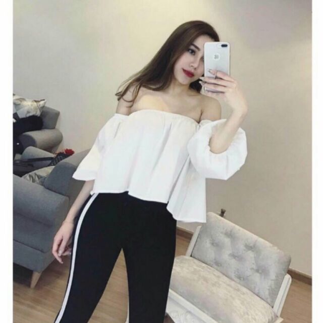 Chuyên sỉ có lẻ- Áo trễ vai xinh như công chúa