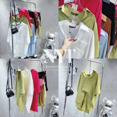 Sét bộ đũi Áo sơ mi cộc tay quần đùi