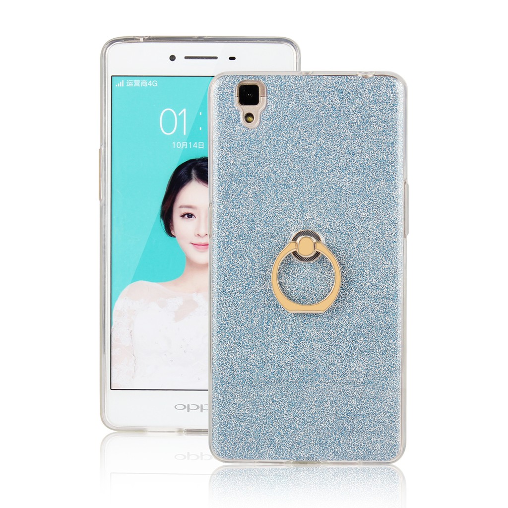 Ốp lưng điện thoại kiểu dáng thời trang có nhẫn lồng ngón tay dành cho OPPO R7s