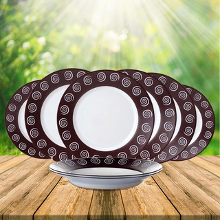 Bộ đĩa Luminarc Siroco Brown 8 chi tiết SR8A