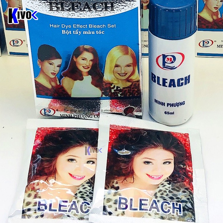 Bột Tẩy Tóc Màu Minh Phượng Bleach 20g - Tẩy Tóc Tại Nhà - Kivo