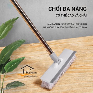 SIÊU TIỆN LỢI Chổi Lau Sàn Thông Minh 2 Đầu Gạt Nước Vệ Sinh Tiện Lợi