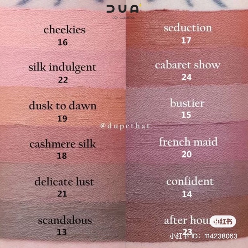 Son kem lì NYX Lingerie