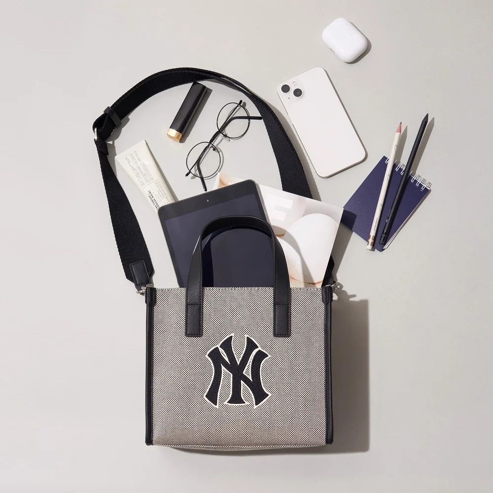 TÚI MLB GLOBAL BASIC BIG LOGO CANVAS S-TOTE BAG