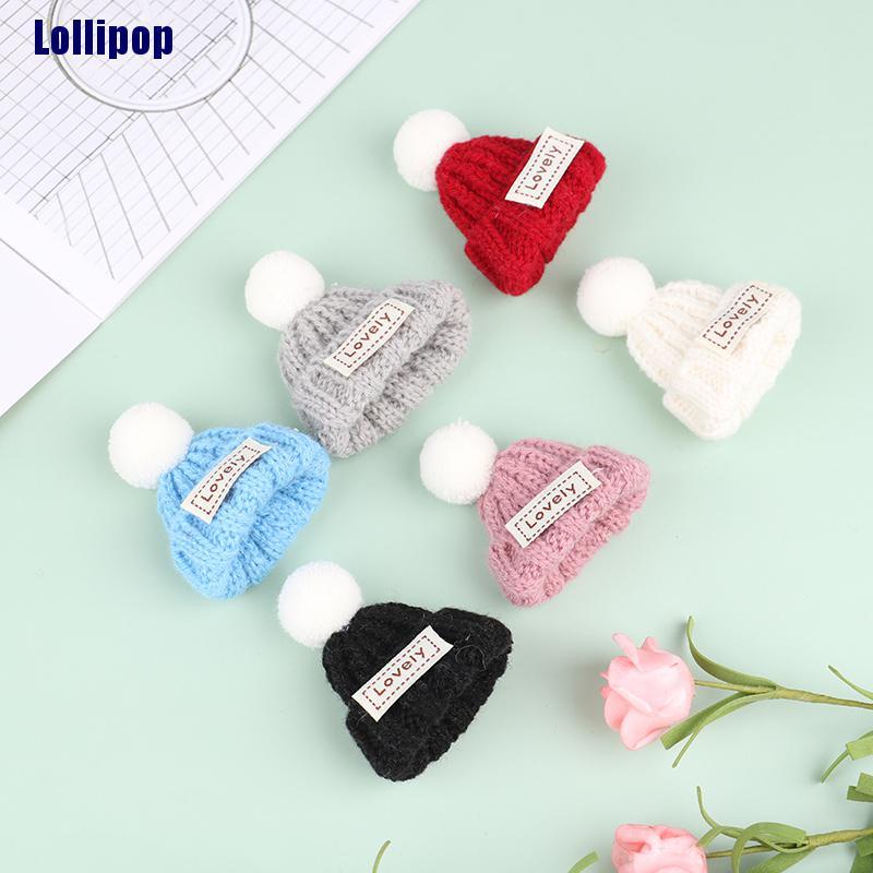 Mũ dệt kim trang trí cho búp bê tỷ lệ 1/6