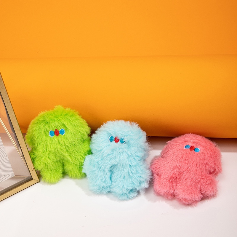 Dễ Thương Móc Khóa Hình Thú Nhồi Bông Hoạt Hình Đáng Yêu