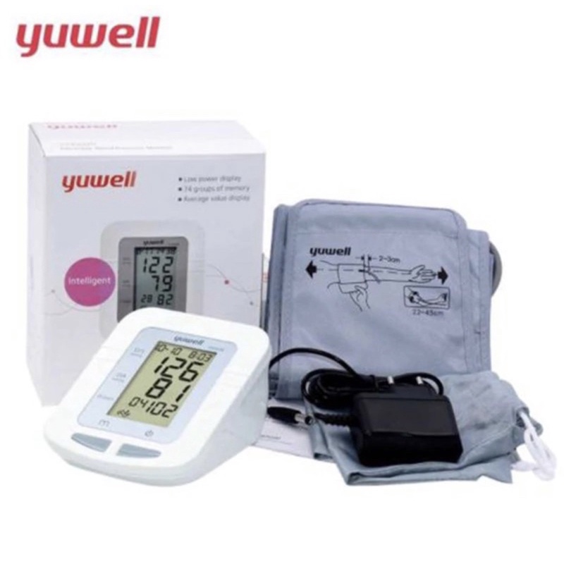 Máy Đo Huyết Áp Bắp Tay Yuwell 660B Có Adaptor (sạc) - Bảo Hành 5 Năm Chính Hãng
