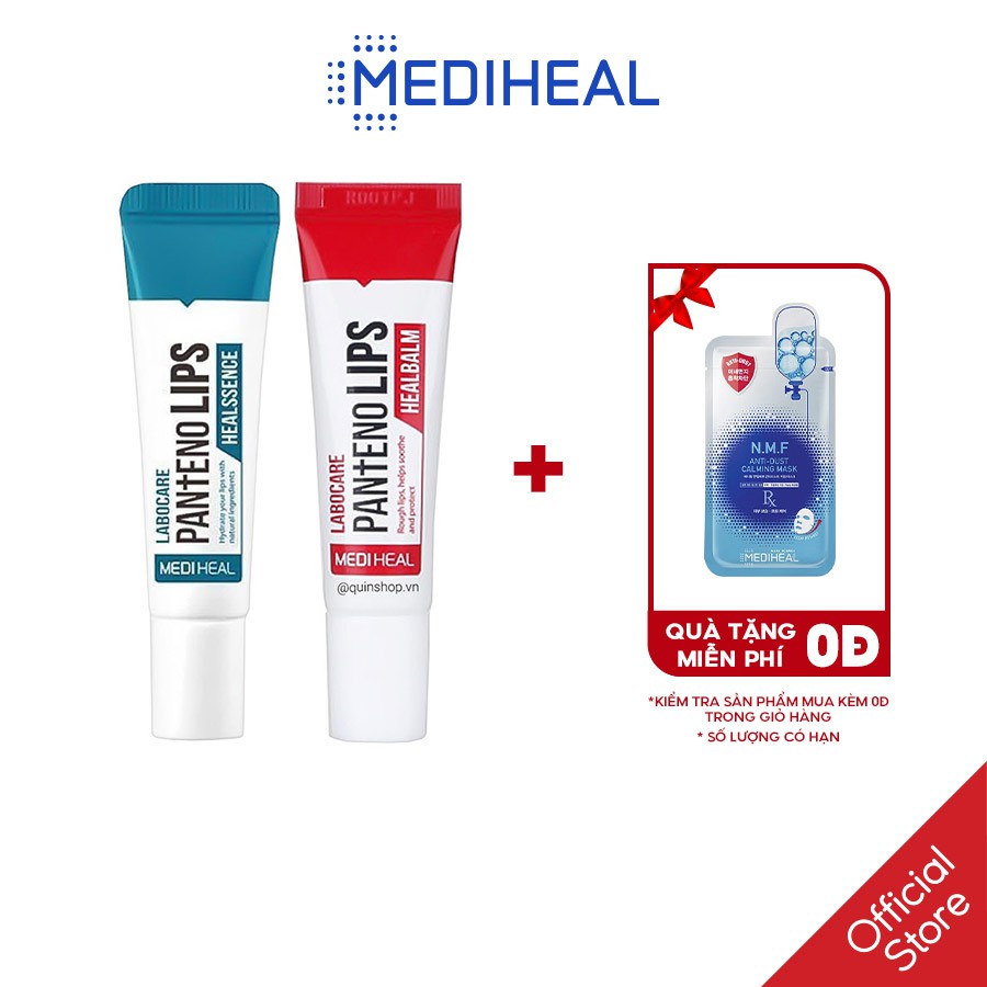 [COMBO] Son Dưỡng Môi Ban Đêm Mediheal Labocare Pantenolips 10ml