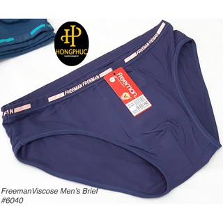[FREEMAN_MEN'S BRIEF] Quần Lót Nam Viscose Co Dãn 4 Chiều Lưng Chữ In Freeman