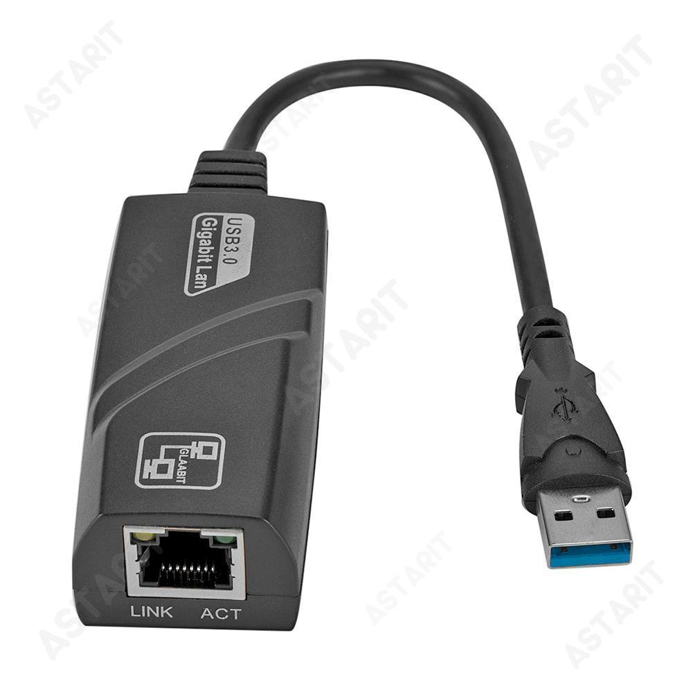Cáp chuyển đổi PC Mini USB 3.0 Gigabit sang RJ45 Lan