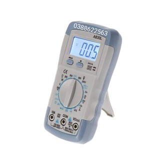 Đồng hồ đo điện A830L + pin 9v