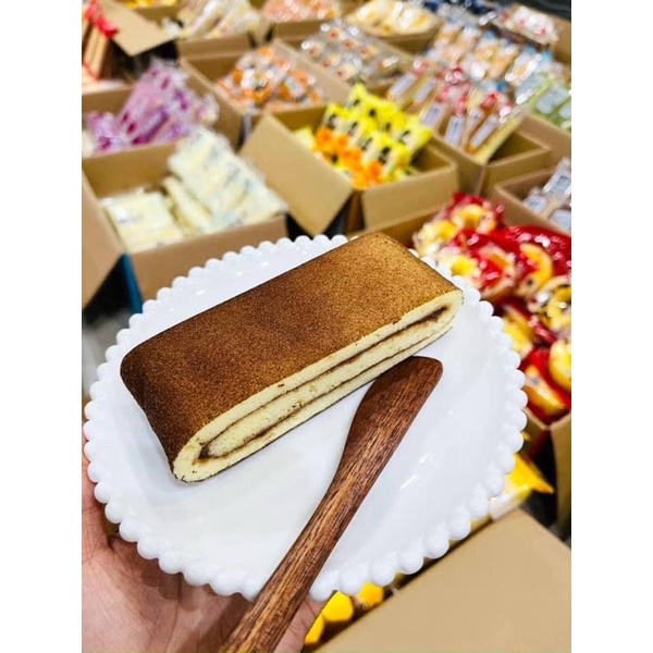 [FREESHIP]1Kg Bánh Cuộn Bông Lan Trà Xanh, Phô mai, Khoai Lang Tím, Socola Đài Loan Thơm, Mềm, Nhân Kem Ngọt Thanh Nhẹ
