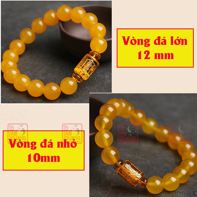 Vòng tay phong thủy vàng Tài Lộc nam nữ mang lại may mắn thịnh vượng giàu có  - TÔ TÂM QUANG