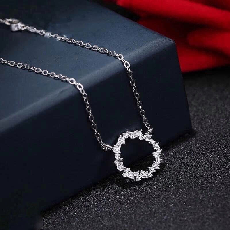 Dây Chuyền Bạc Ta Nữ CaoBac Silver Huyền Thoại Biển Xanh Xinh Xắn Cho Bạn Nữ - Trang Sức Cáo Bạc JEWELLERY