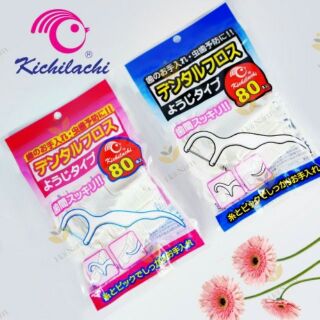 Tăm chỉ nha khoa nhật (gói 80 que)