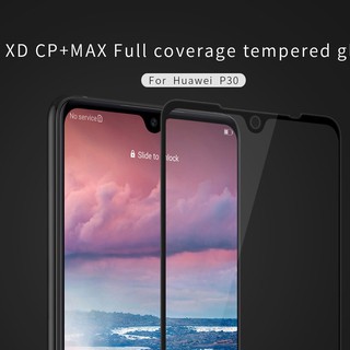 Miếng dán cường lực huawei p30 nillkin xd cp+max chính hãng