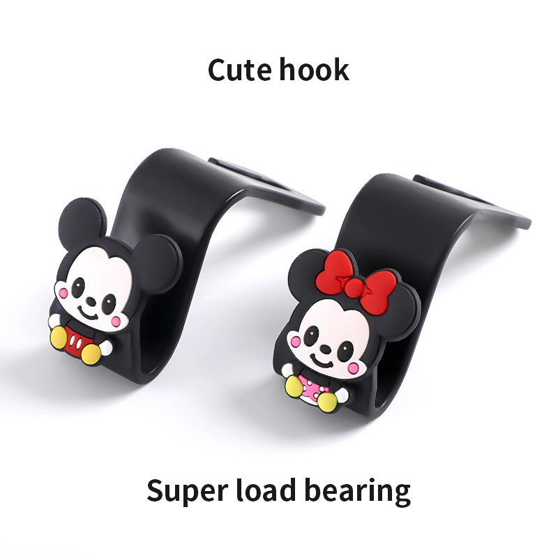 Móc Treo Đồ Gắn Ghế Xe Hơi Kiểu Hoạt Hình Dễ Thương | BigBuy360 - bigbuy360.vn