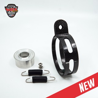 Pô WRX GP K2 tròn - Carbon