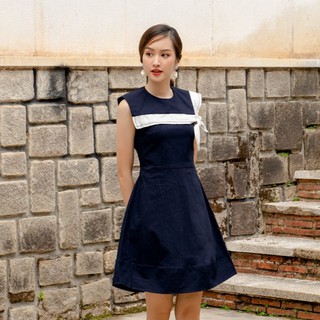OLV - Đầm xanh kiểu Kaia