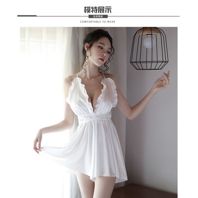 Đồ ngủ phòng the: Váy ngủ lụa cao cấp (1189) | BigBuy360 - bigbuy360.vn