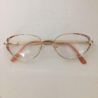 Gọng kính hàng bãi mạ si vàng cao cấp của ý