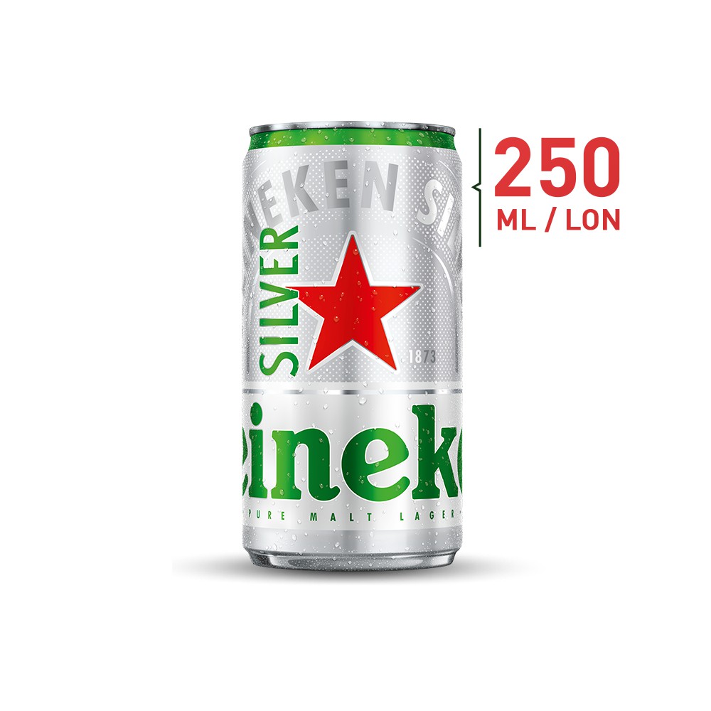 HỎA TỐC HCM - Combo 3 Thùng 24 lon bia Heineken Silver Coolpack 250ml/lon