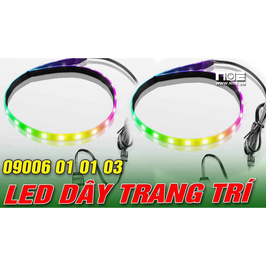 Dây led RGB trang trí Case PC dài 40cm