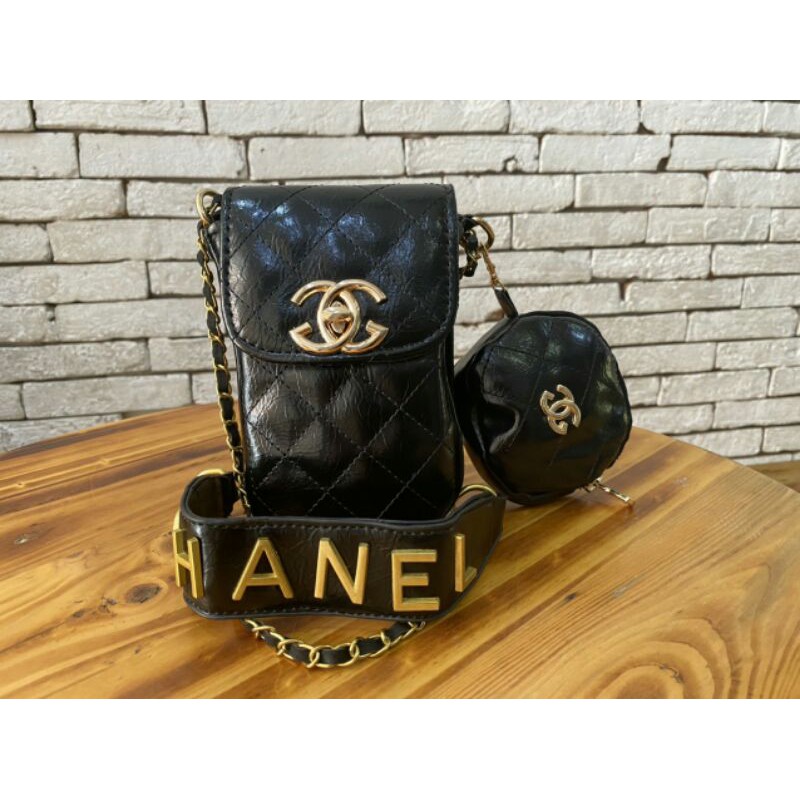 Túi đeo chéo chanel đựng điện thoại