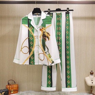 [HÀNG LOẠI 1] BỘ LỤA TAY DÀI BỘ MẶC NHÀ PIJAMA